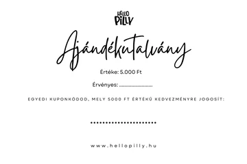 5.000 Ft értékű ajándékutalvány