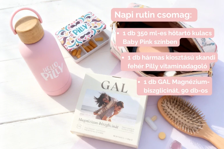Napi Rutin Napi rutin csomag - HelloPilly vitamin és gyógyszeradagolók