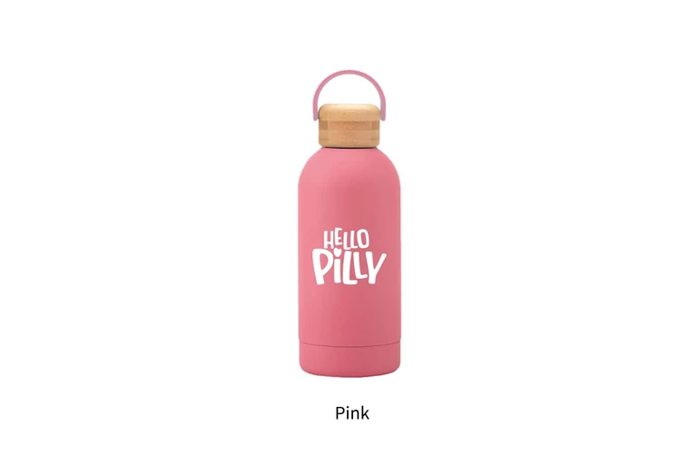 Hello Pilly hőtartó kulacs kicsi (350 ml) Pink