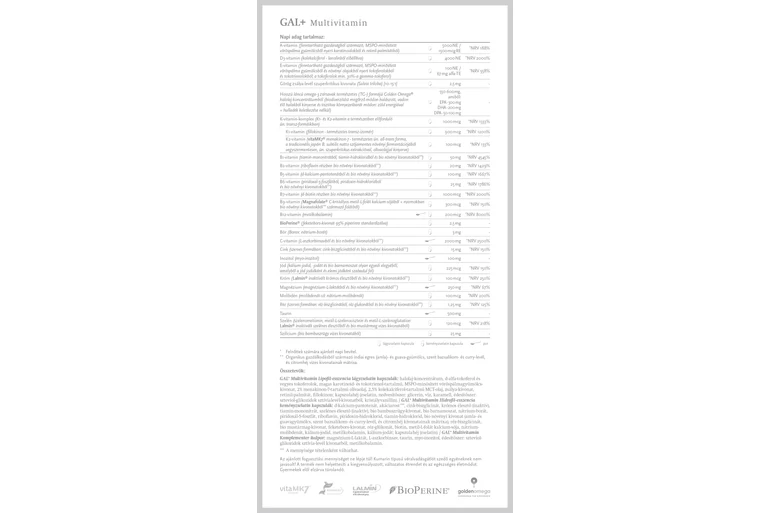 GAL+ Multivitamin